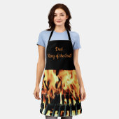 Tablier Papa King of the Grill Custom Apron (Porté)
