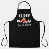 Tablier Papa latin El Rey de la Carne Asada  (Recto)