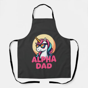 Tablier Papa licorne drôle Laufey hommes Fête des Pères No