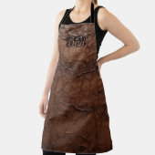 Tablier Papa N°1 - Finition Cuir (Insitu)