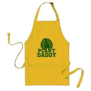 Tablier Papa Plante avec cœur de plante