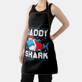 Tablier Papa Requin Santa Fête des Pères (Insitu)