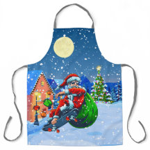 Papa Skateboard Père Noël Drôle