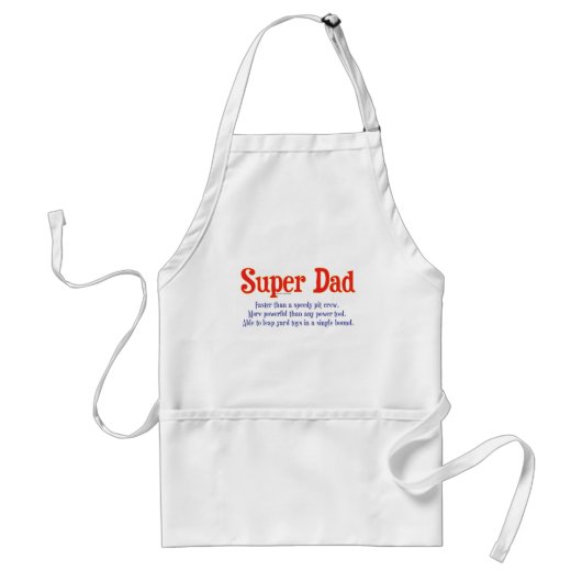 Tablier Papa superbe avec des T-shirts et des cadeaux de (Devant)