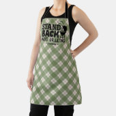 Tablier Papa's Grilling Personnalisé BBQ Funny Kitchen (Insitu)