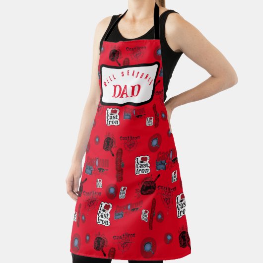 Tablier Papier à impression tout-dessus en fer moulé bien  (Insitu)