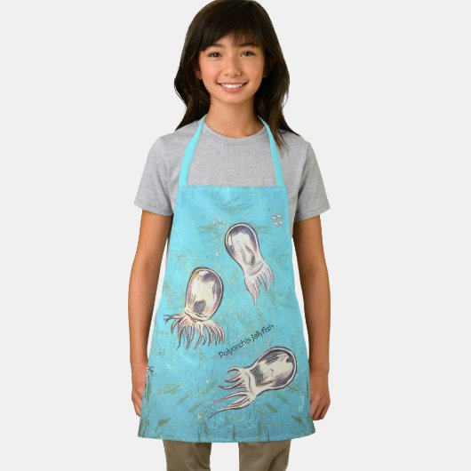 Tablier Papier à imprimer polyorchis Jellyfish Kid (Insitu)