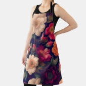 Tablier Papier peint à motifs floraux (Insitu)