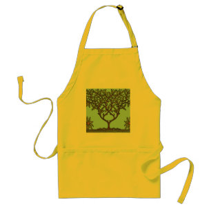 Tablier Papier peint frise d'arbre de William Morris