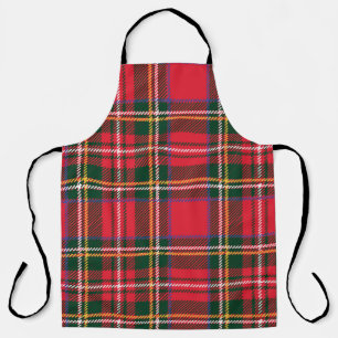 Tablier Papier peint Tartan traditionnel