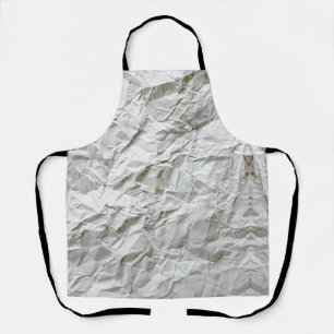 Tablier Papier ridé drôle