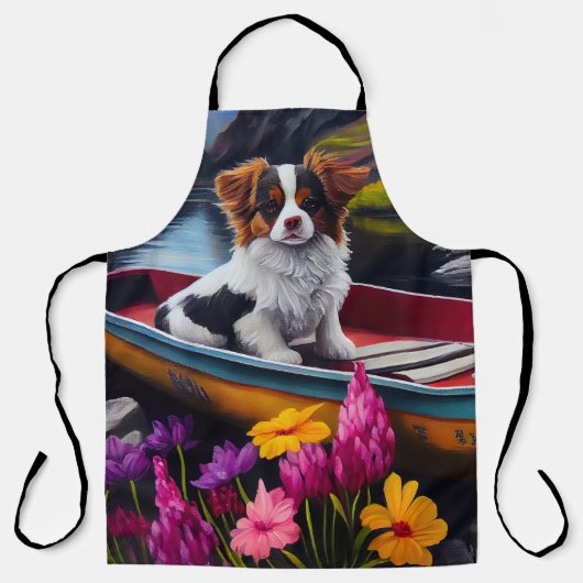 Tablier Papillon à la pagaie : une aventure Pittoresque (Recto)