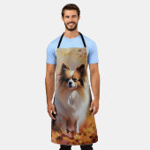 Tablier Papillon à l'automne Feuilles automne Inspiration (Porté)