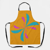 Tablier Papillon Abstrait Simple (Recto)