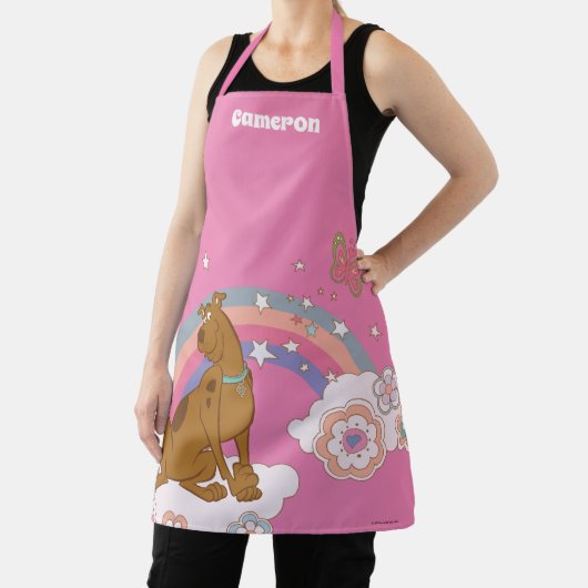 Tablier Papillon arc-en-ciel Scooby-Doo (Insitu)
