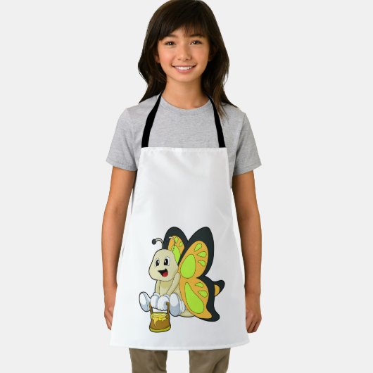 Tablier Papillon au miel (Insitu)