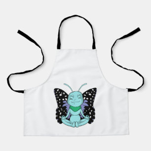 Tablier Papillon au Yoga Stretching Legs