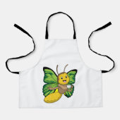 Tablier Papillon avec la coupe de café (Recto)