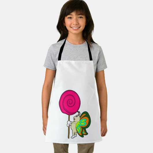 Tablier Papillon avec Lollipop (Insitu)