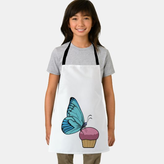 Tablier Papillon avec muffin (Insitu)