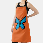 Tablier Papillon bleu (Insitu)
