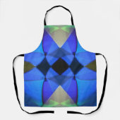 Tablier Papillon bleu (Recto)