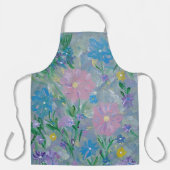 Tablier Papillon Bush floral (Recto)