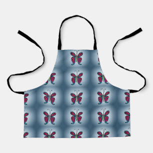 Tablier Papillon coloré