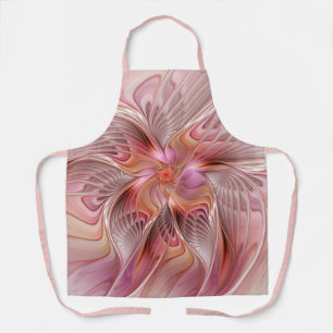 Tablier Papillon Coloré Abstrait Art Fantastique Fractal