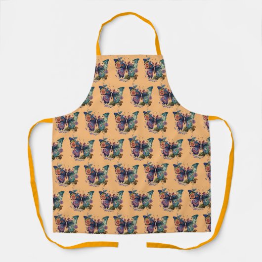 Tablier papillon en or (Recto)