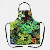 Tablier Papillon et fleurs Rodilius Apron (Recto)