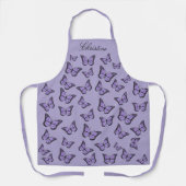 Tablier papillon lavande (Recto)