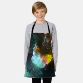 Tablier Papillon lumineux et papillons de nuit (Porté)