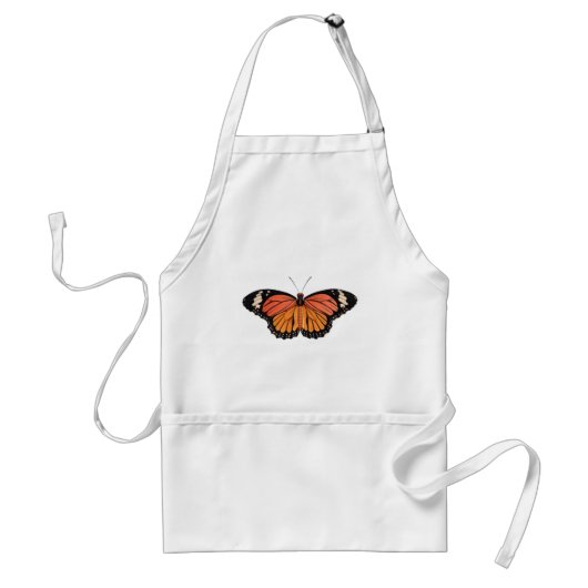 Tablier Papillon monarque (Devant)