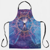 Tablier Papillon morpho / Galaxie Mandala (Recto)