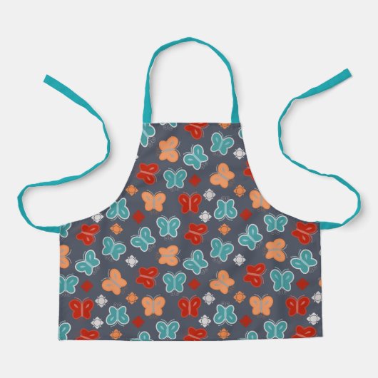 Tablier Papillon multicolore (Recto)