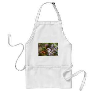 Tablier Papillon orange sur vêtements et cadeaux de jacint