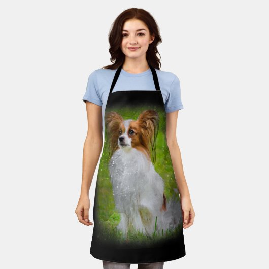 Tablier papillon, papillon, papillon, papillon, papillon,  (Porté)