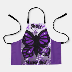 Tablier Papillon pourpre Apron de l'enfant