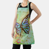 Tablier Papillon sarcelle et violet (Insitu)