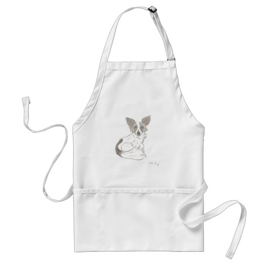 Tablier Papillon Sketch Apron (Devant)