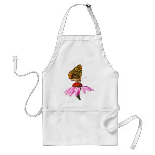 Tablier Papillon sur confleur pourpre