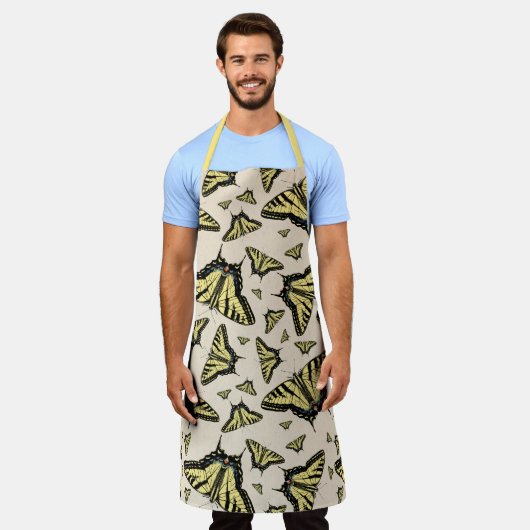 Tablier Papillons à queue jaune du sud-ouest partout (Porté)