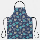 Tablier Papillons Abstraits (Recto)