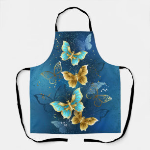 Tablier Papillons dorés