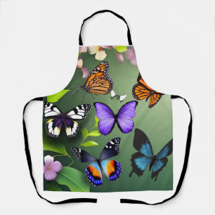 Tablier Papillons en vol