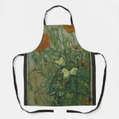 Tablier Papillons et papillons par Vincent van Gogh (Recto)