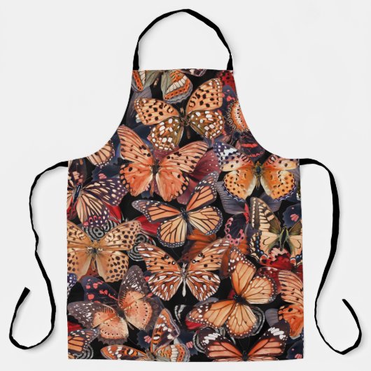 Tablier Papillons Monarque (Recto)