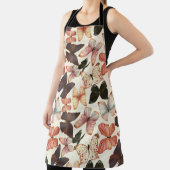 Tablier Papillons tropicaux : Motif imperméable. (Insitu)