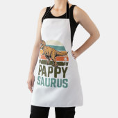 Tablier Pappysaurus Drôle Dinosaure Vintage Chemise Couche (Insitu)
